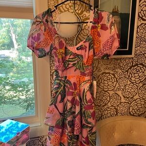 Floral Pink Dress